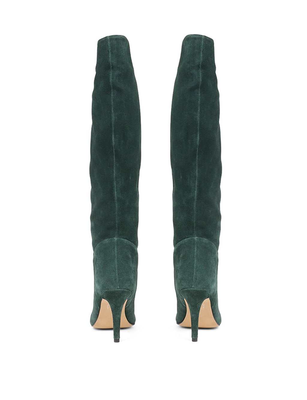 Suede Stiletto Heel Knee High Boots image 5