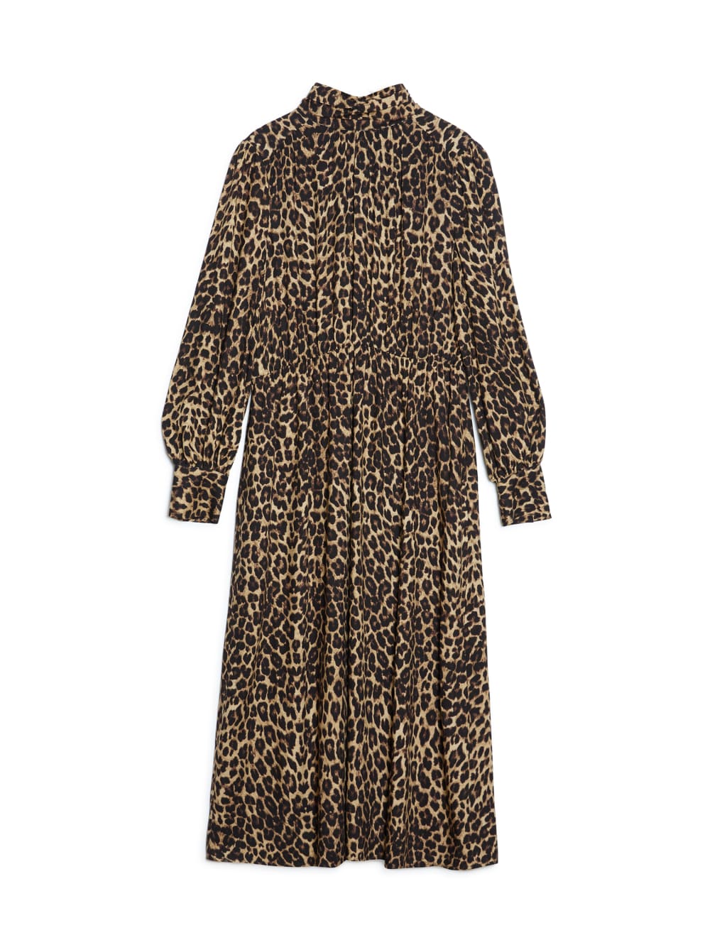 Animal Print Midi Swing Dress image 2