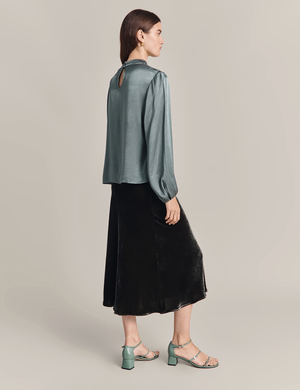 High Neck Blouse image 5