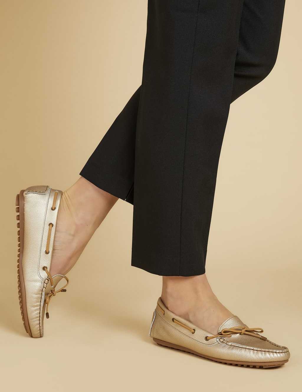 Marks and spencer gold shoes clearance
