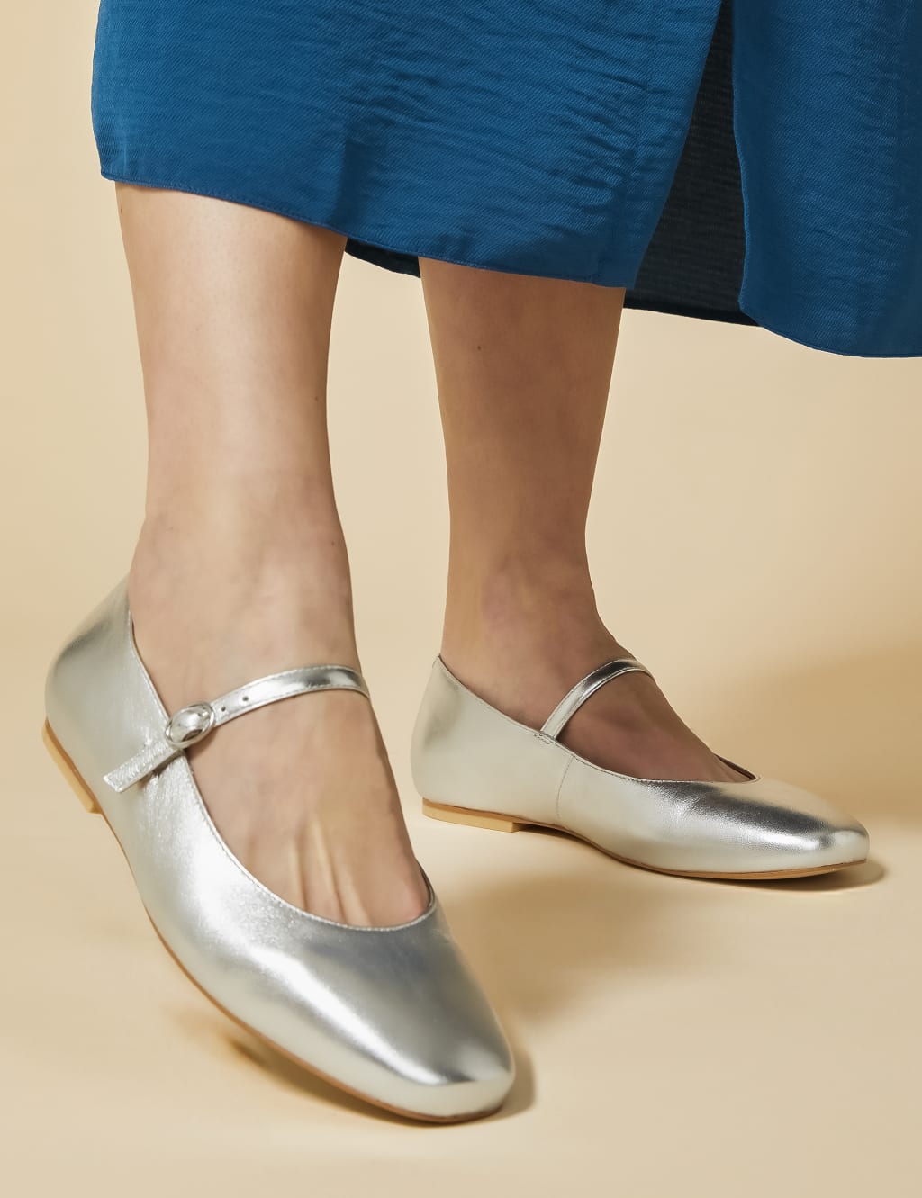 Silver shoes marks and spencer discount