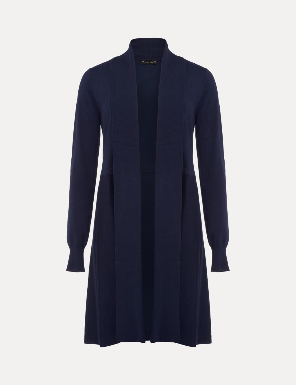 Knitted Edge To Edge Longline Cardigan image 2