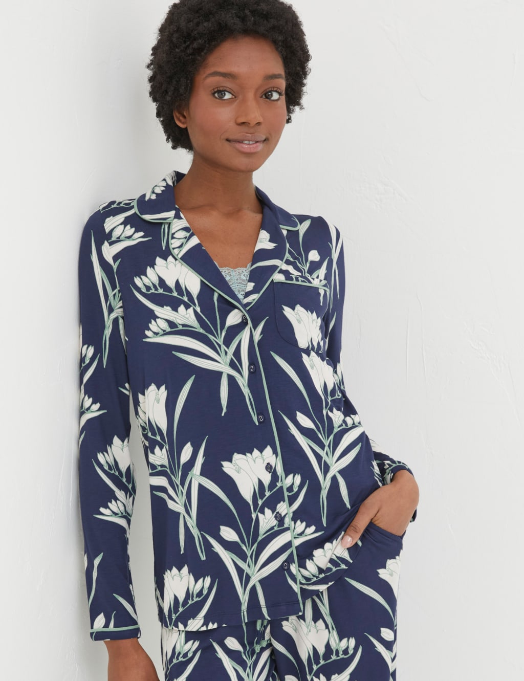 Jersey Floral Nightshirt