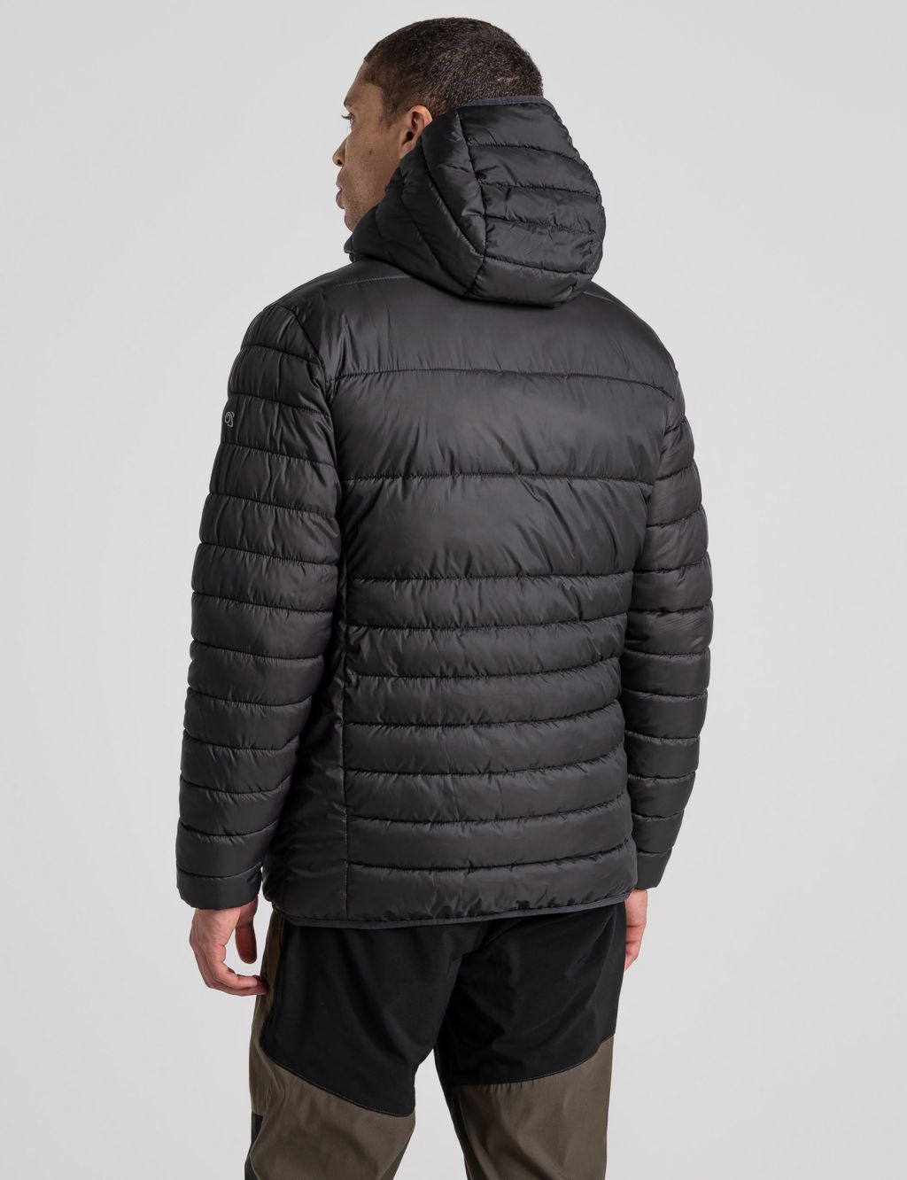 Water Repellent Hooded Puffer Jacket image 3