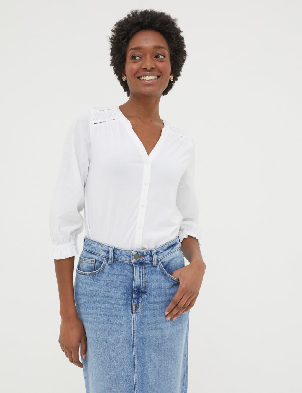 Fat face white jeans deals