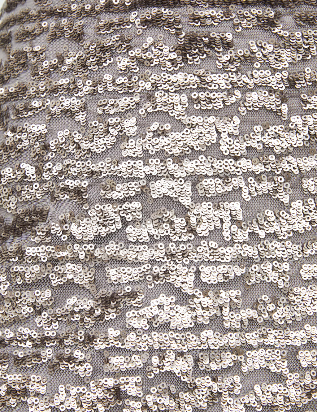 Sequin Side Split Midi Pencil Skirt image 4