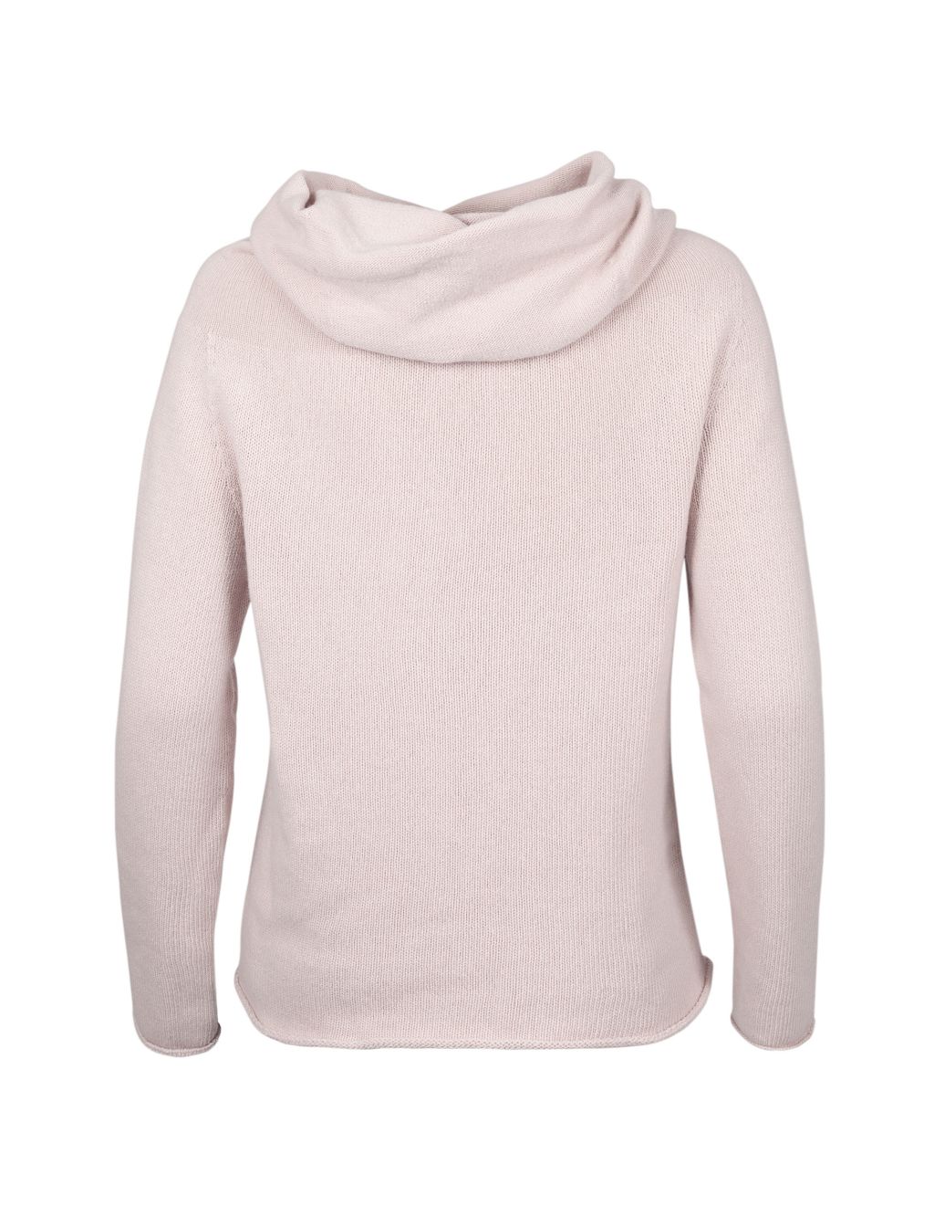 Pure Wool Hooded Neck Jumper image 3
