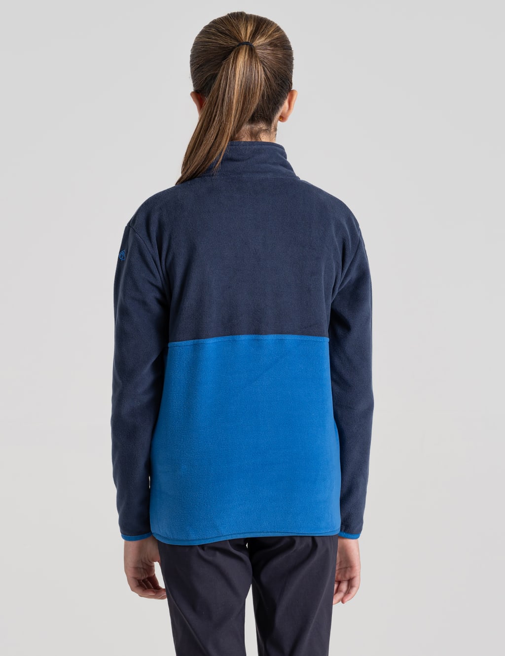 Colour Block Half Zip Sweatshirt (3-13 Yrs) image 3