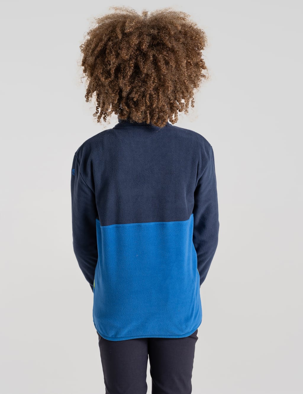Colour Block Half Zip Sweatshirt (3-13 Yrs) image 5