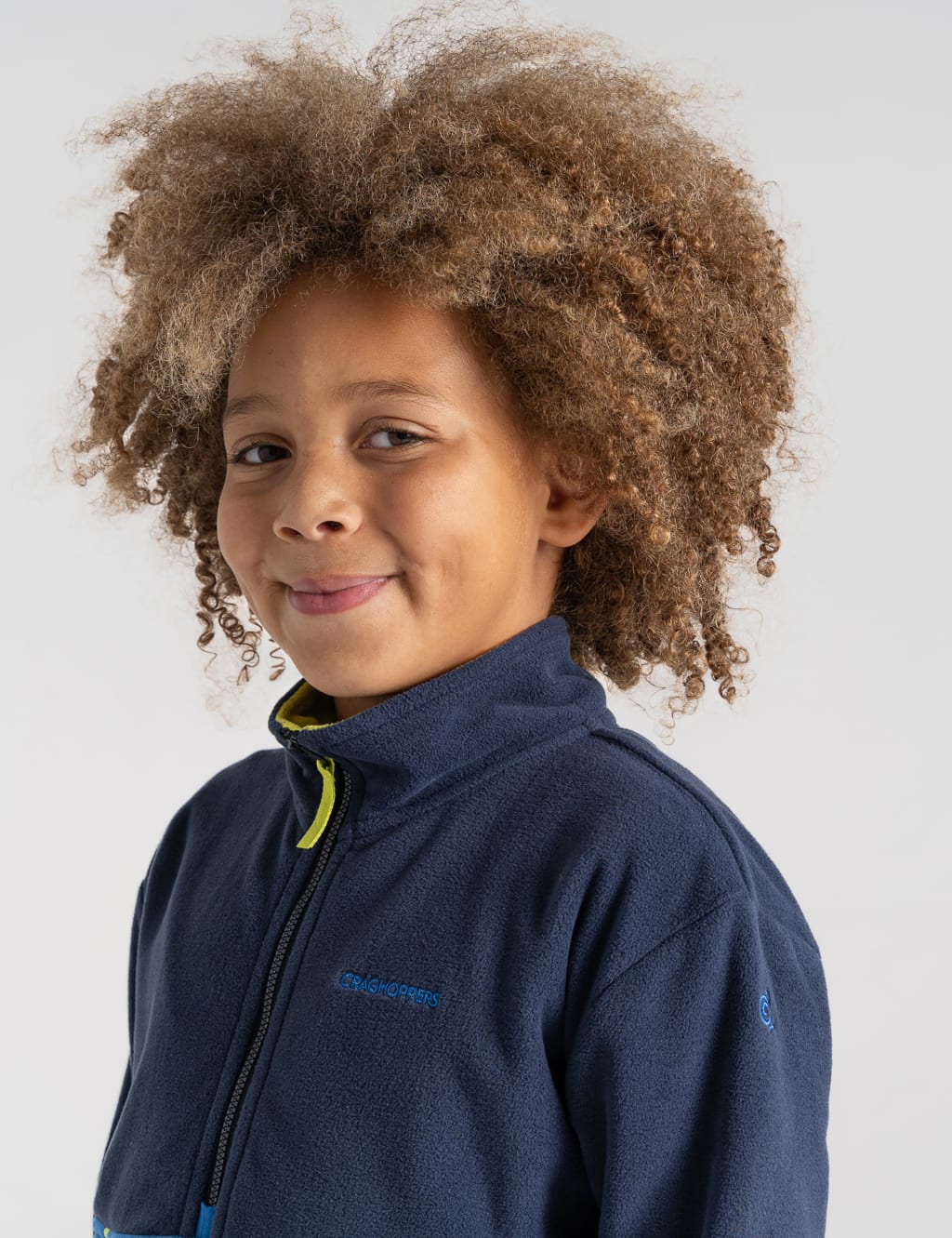 Colour Block Half Zip Sweatshirt (3-13 Yrs) image 6