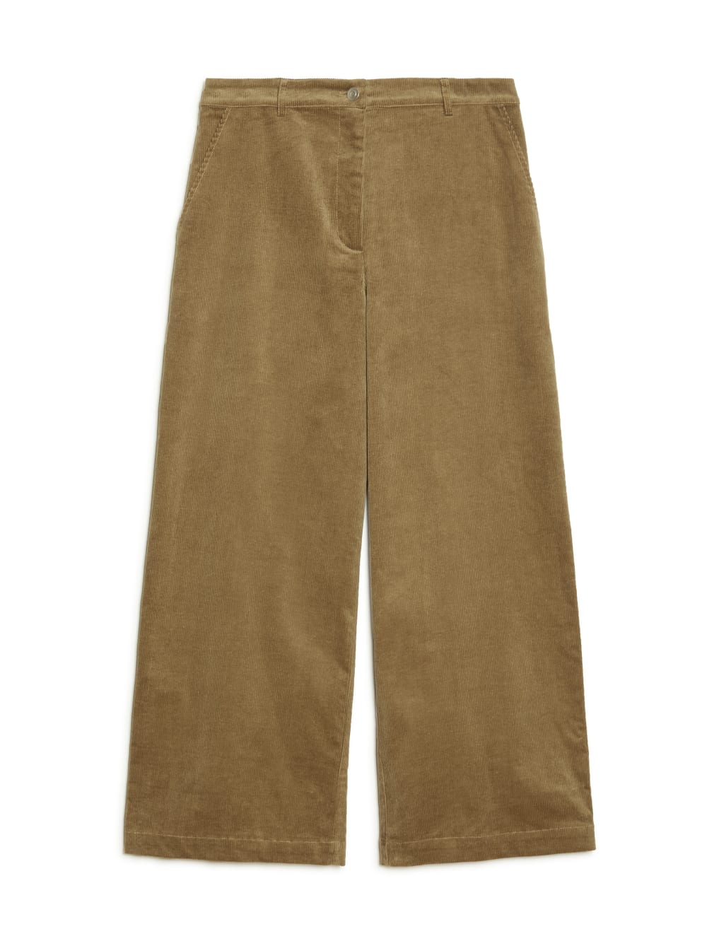 Cord Wide Leg Trousers image 2
