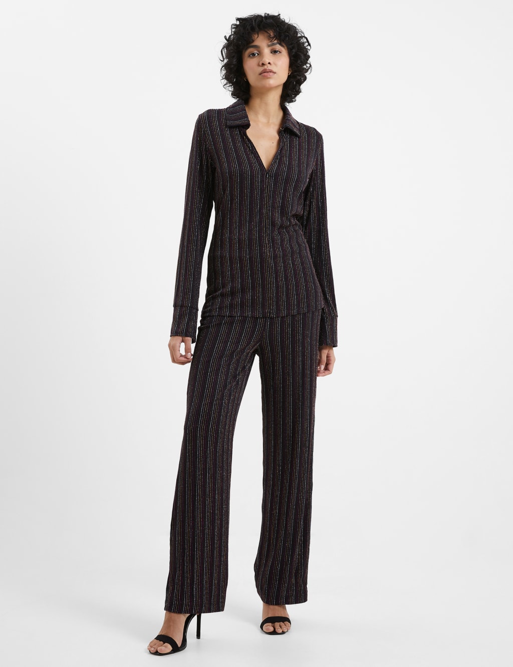 Womens Stripe Trousers