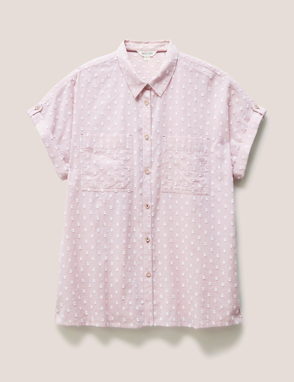 Organic Cotton Textured Collared Shirt