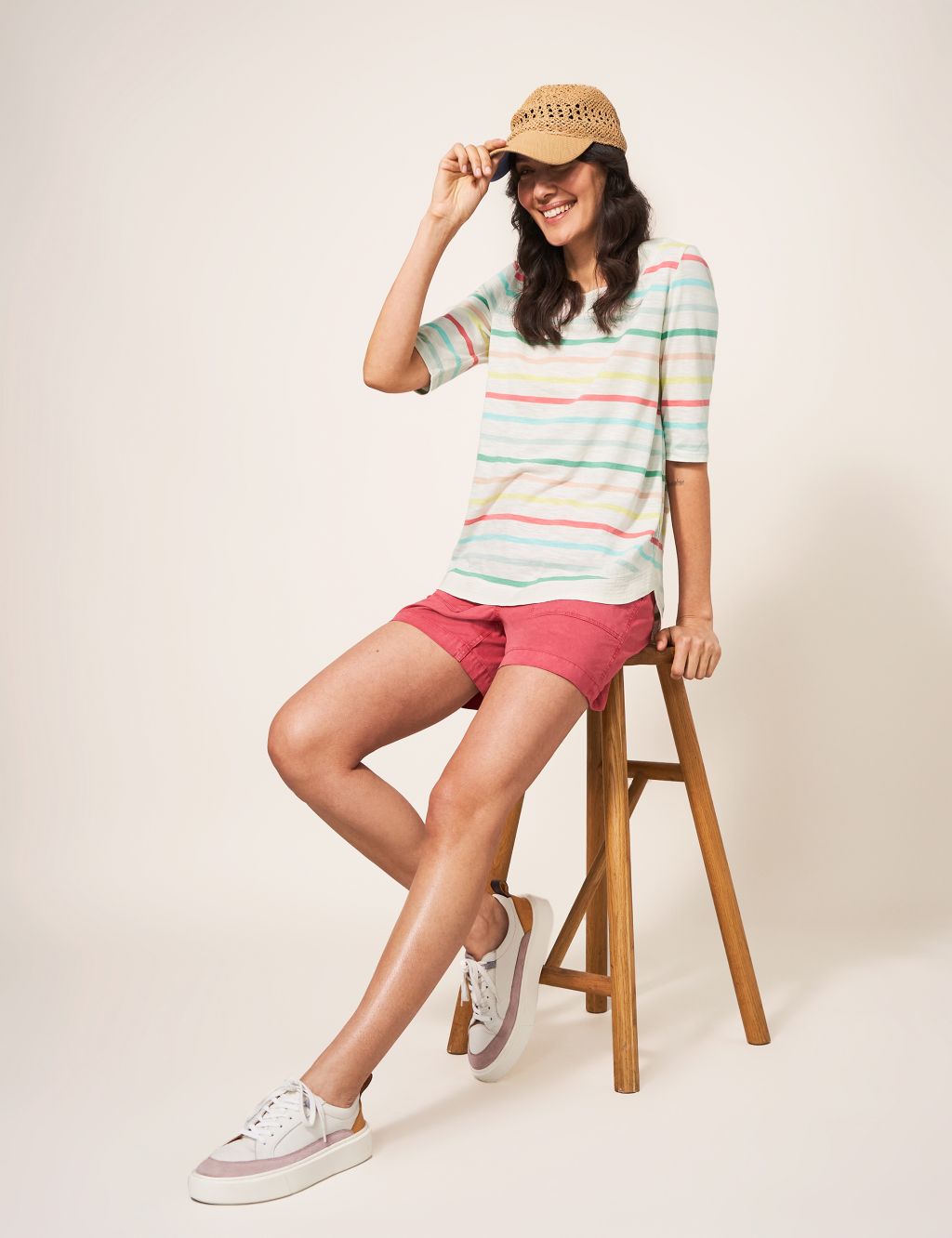 Jersey Striped Top image 2