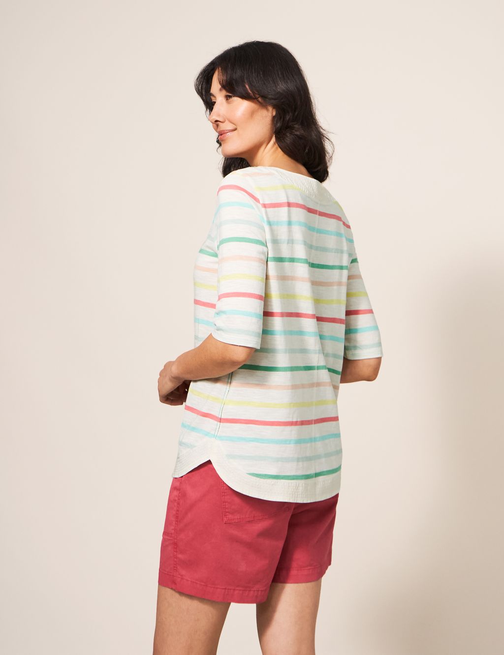 Jersey Striped Top image 3