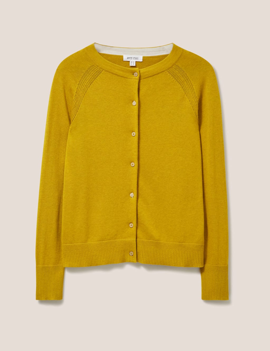 Pure Cotton Crew Neck Cardigan image 2