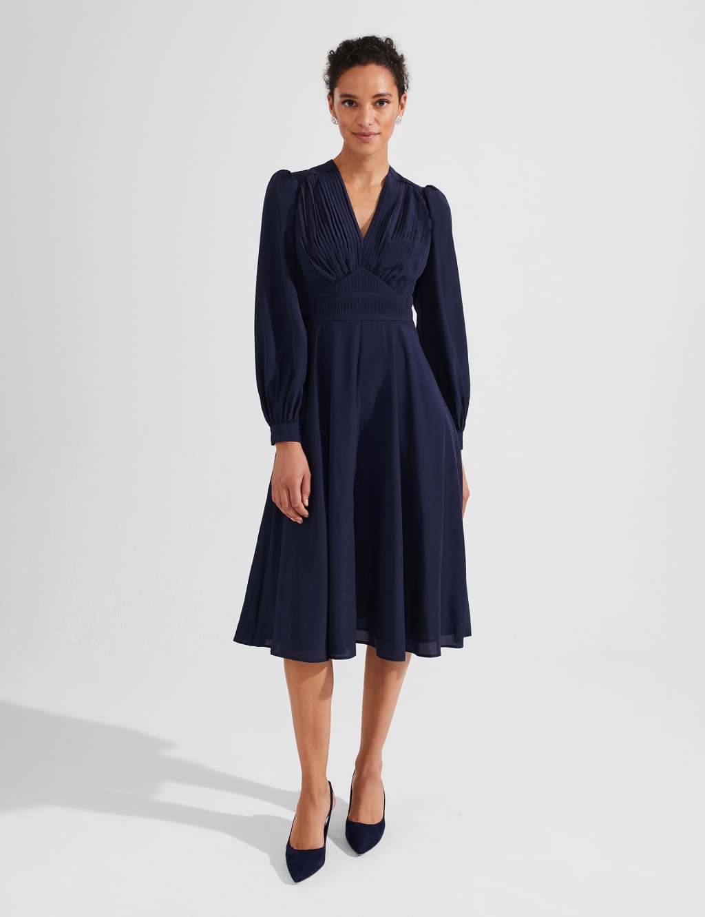 Hobbs Navy Clothing Accessories M S
