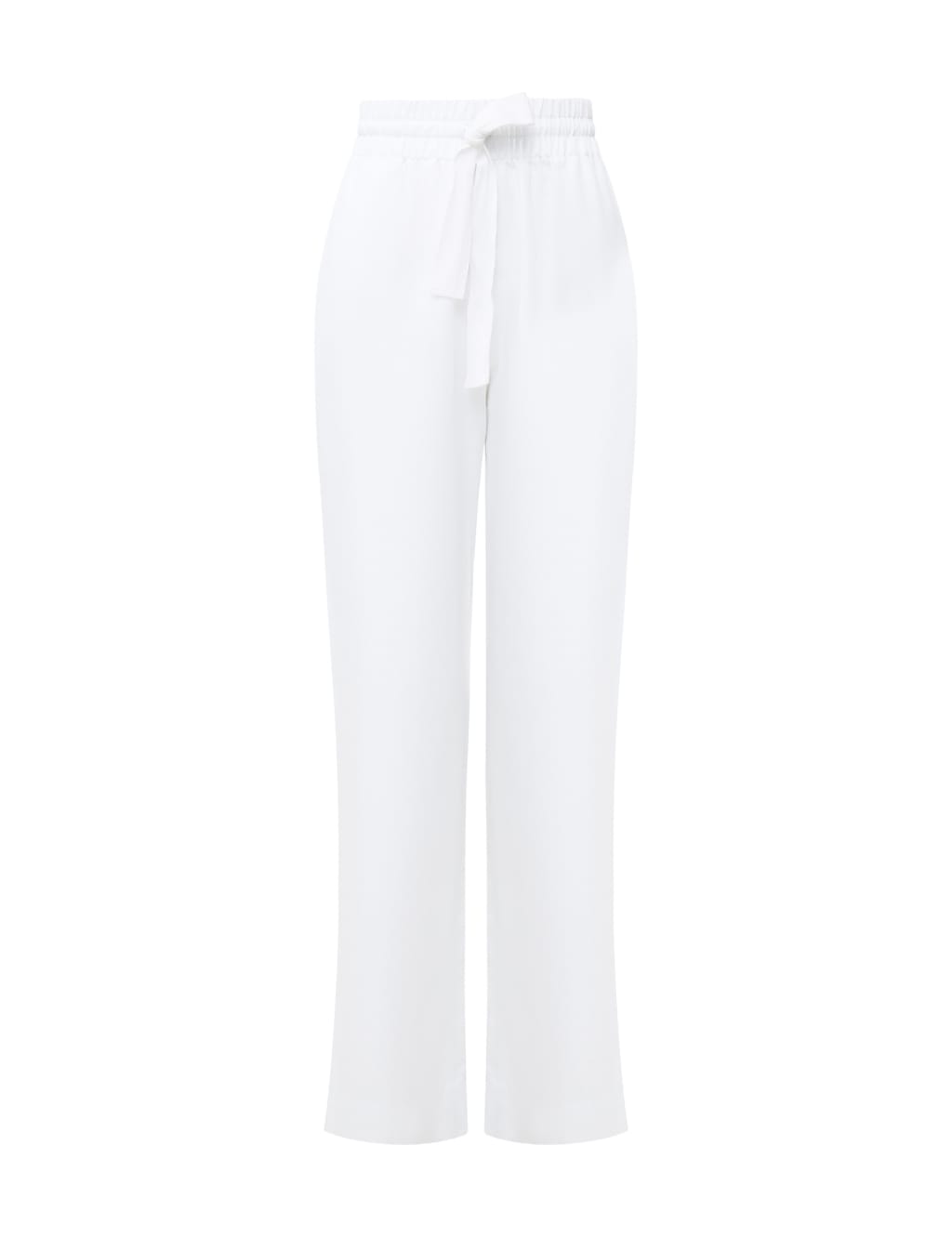 Lyocell Rich Wide Leg Trousers