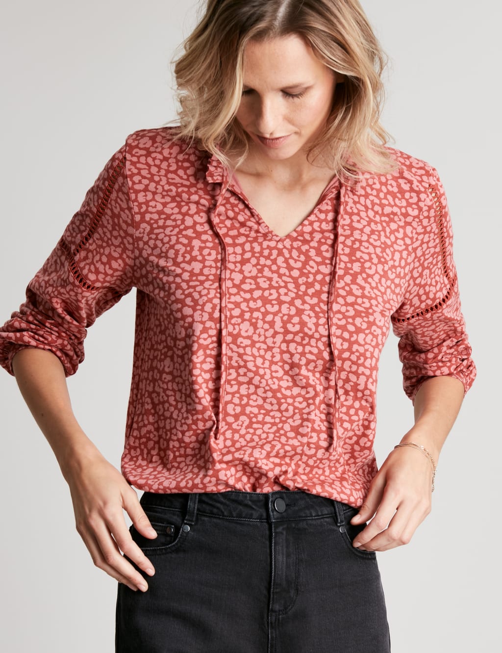 Frances- Cut Detail Blouse image 3