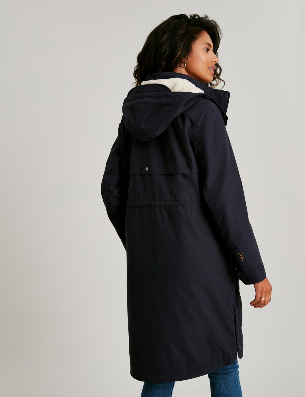 Cotton Blend Waterproof Parka Raincoat image 4