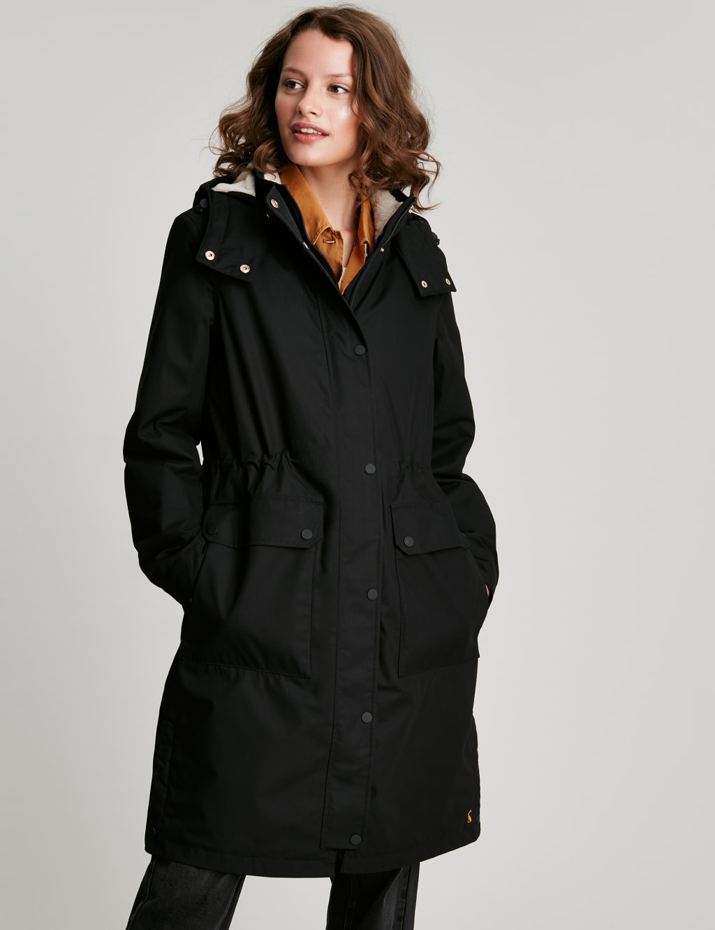 Cotton Blend Waterproof Parka Raincoat image 5