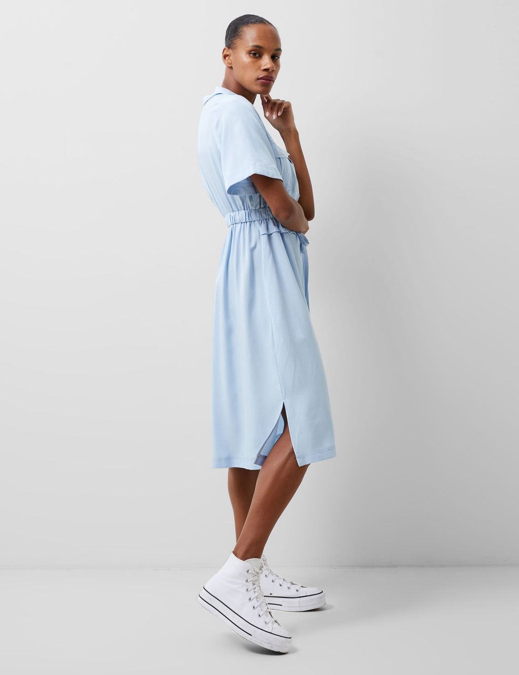 Pure Lyocell™ Midaxi Shirt Dress