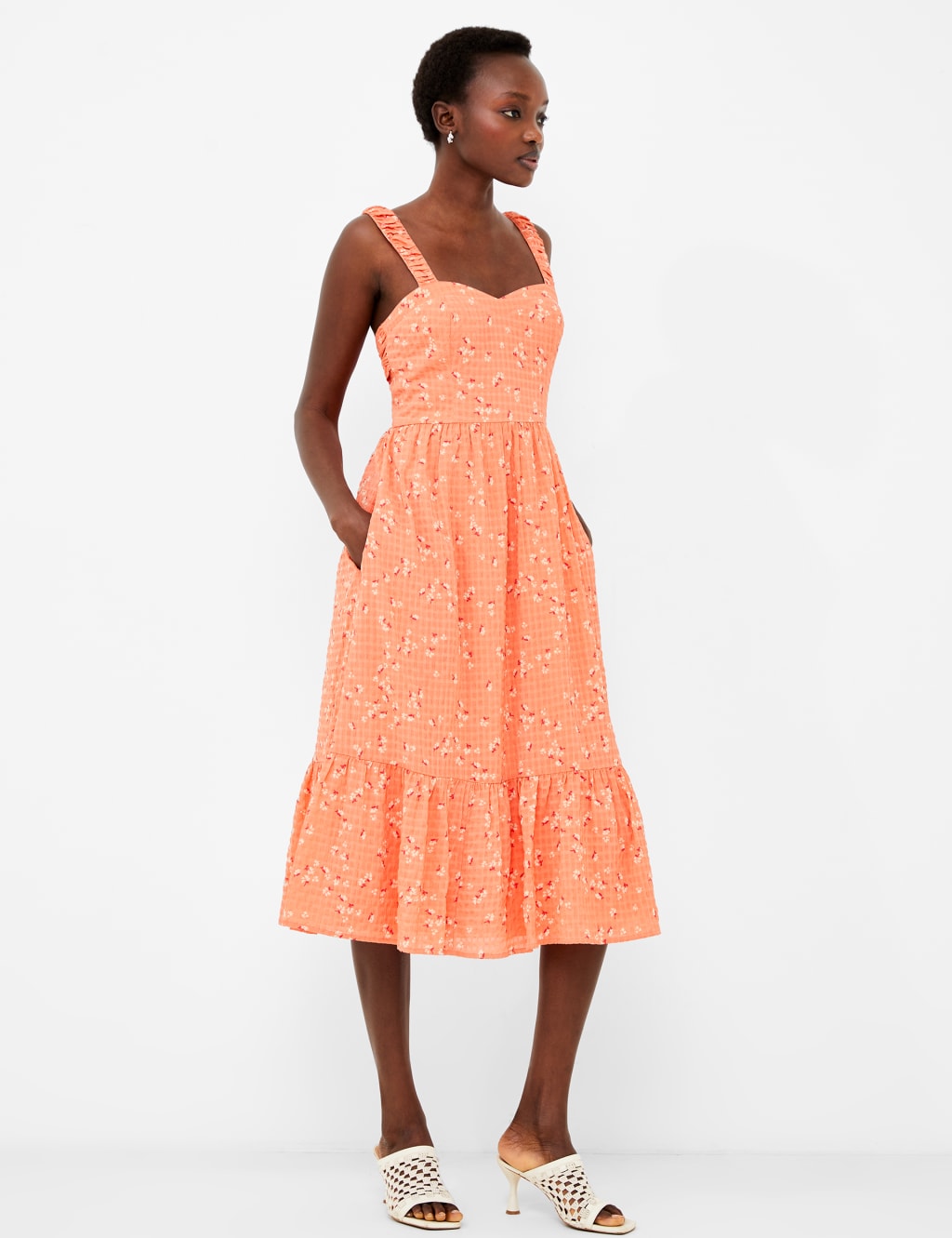 MAGGIE-SS-DRESS - YELLOW ORANGE