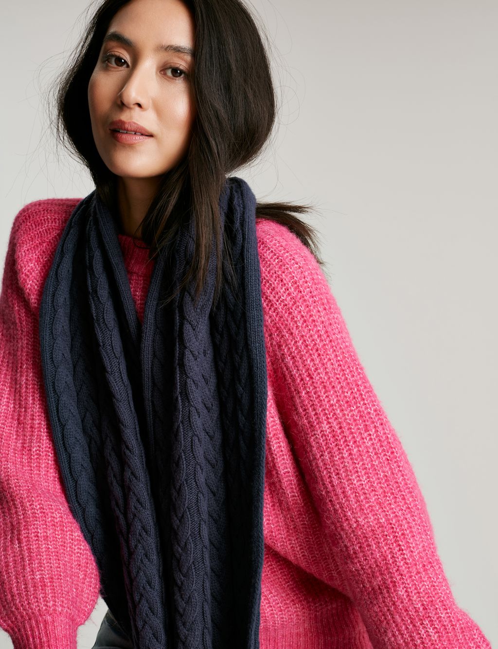 Cable Knit Scarf image 1