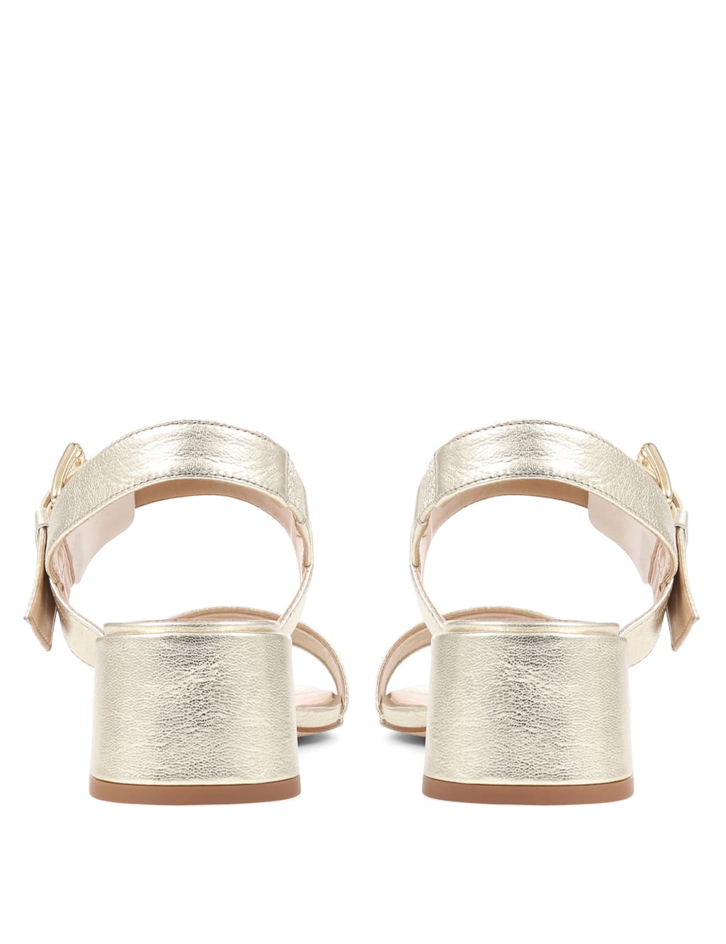 Leather Ankle Strap Block Heel Sandals image 5