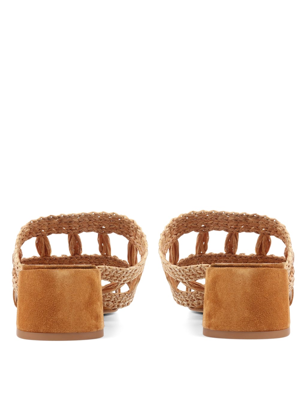 Leather Block Heel Mules image 5