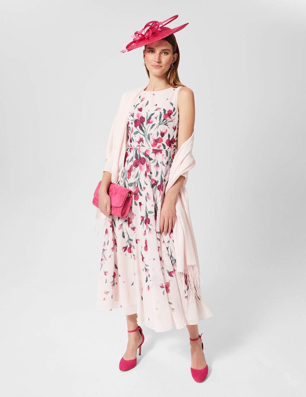 Floral Midaxi Swing Dress image 6