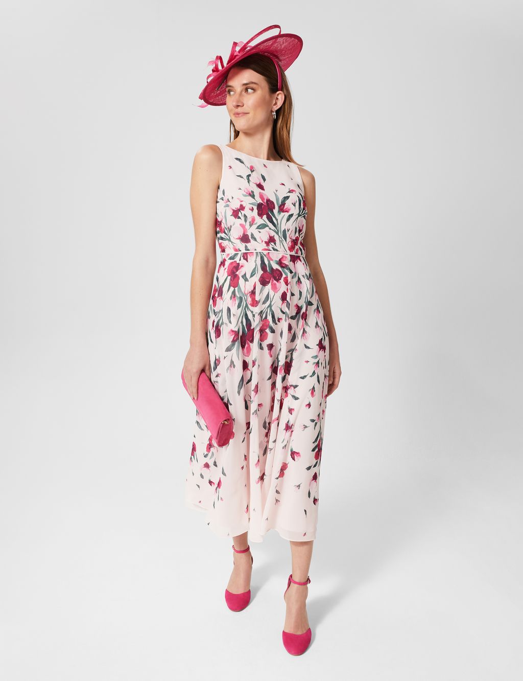 Floral Midaxi Swing Dress image 7