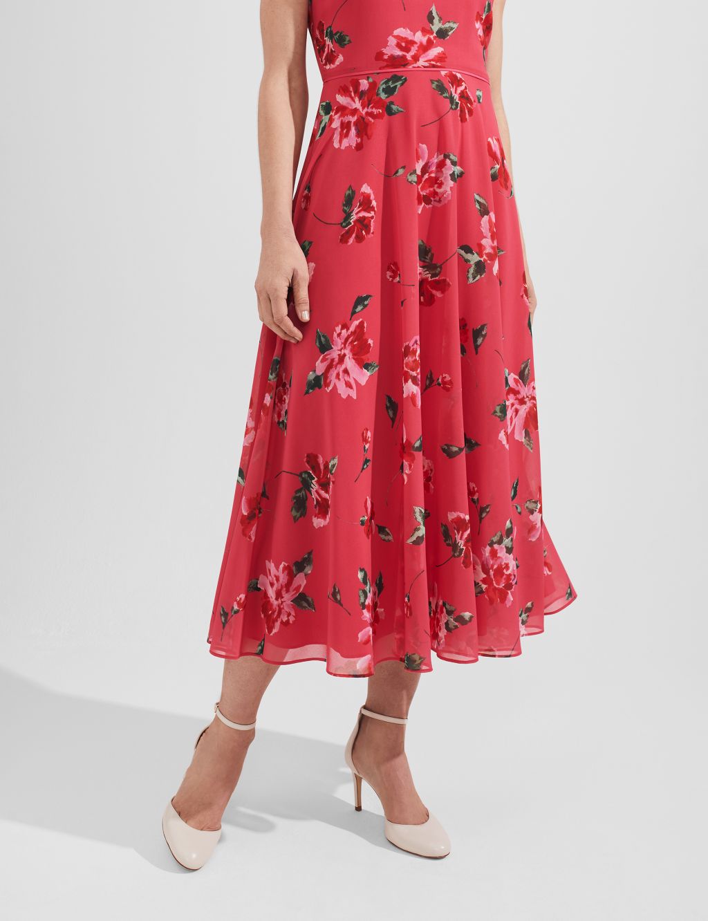 Floral Midaxi Swing Dress image 2