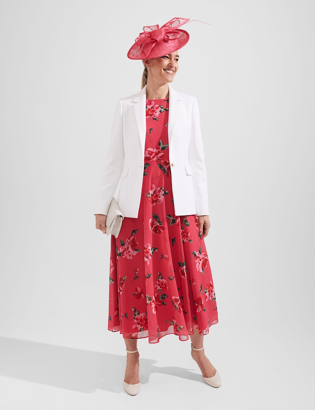 Floral Midaxi Swing Dress image 5