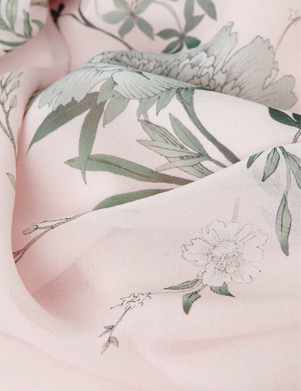 Pure Silk Floral Midaxi Swing Dress image 7