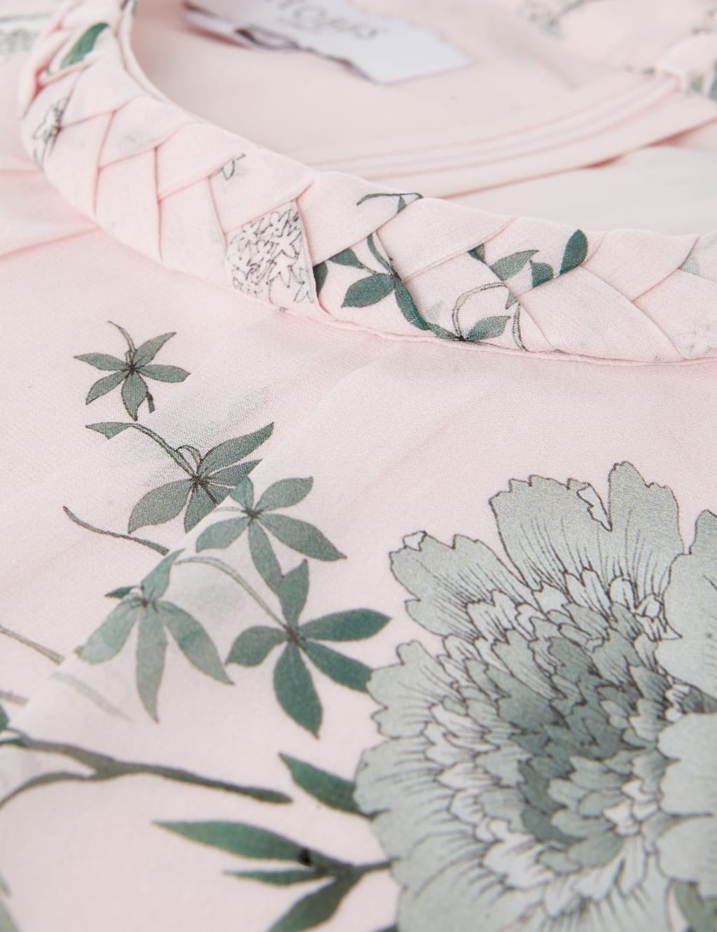Pure Silk Floral Midaxi Swing Dress image 9
