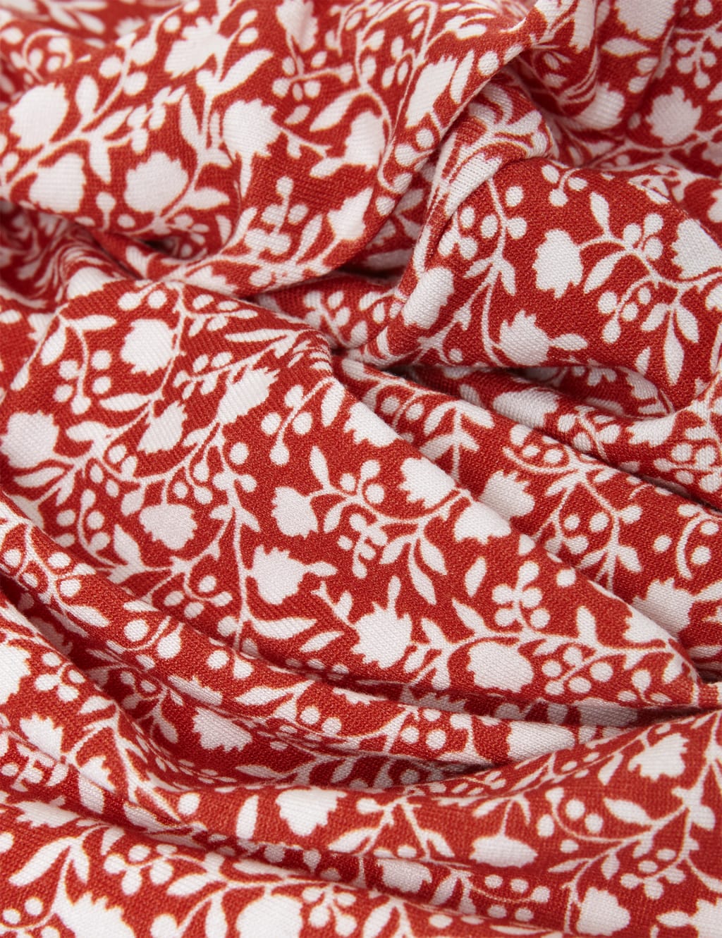 Printed V-Neck Midi Tea Dress image 5