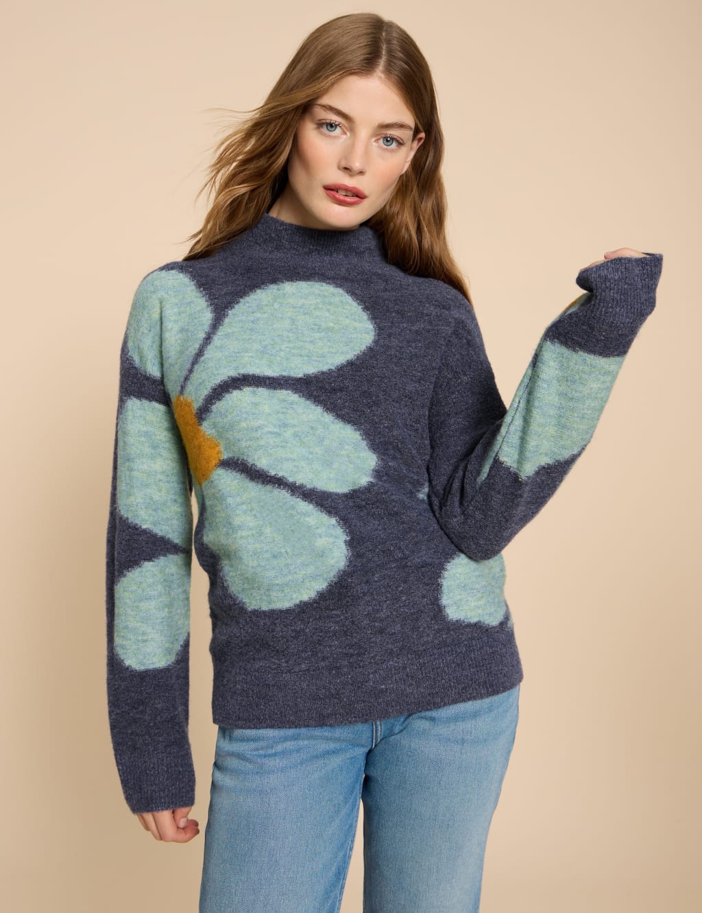 Women s Floral Jumpers M S
