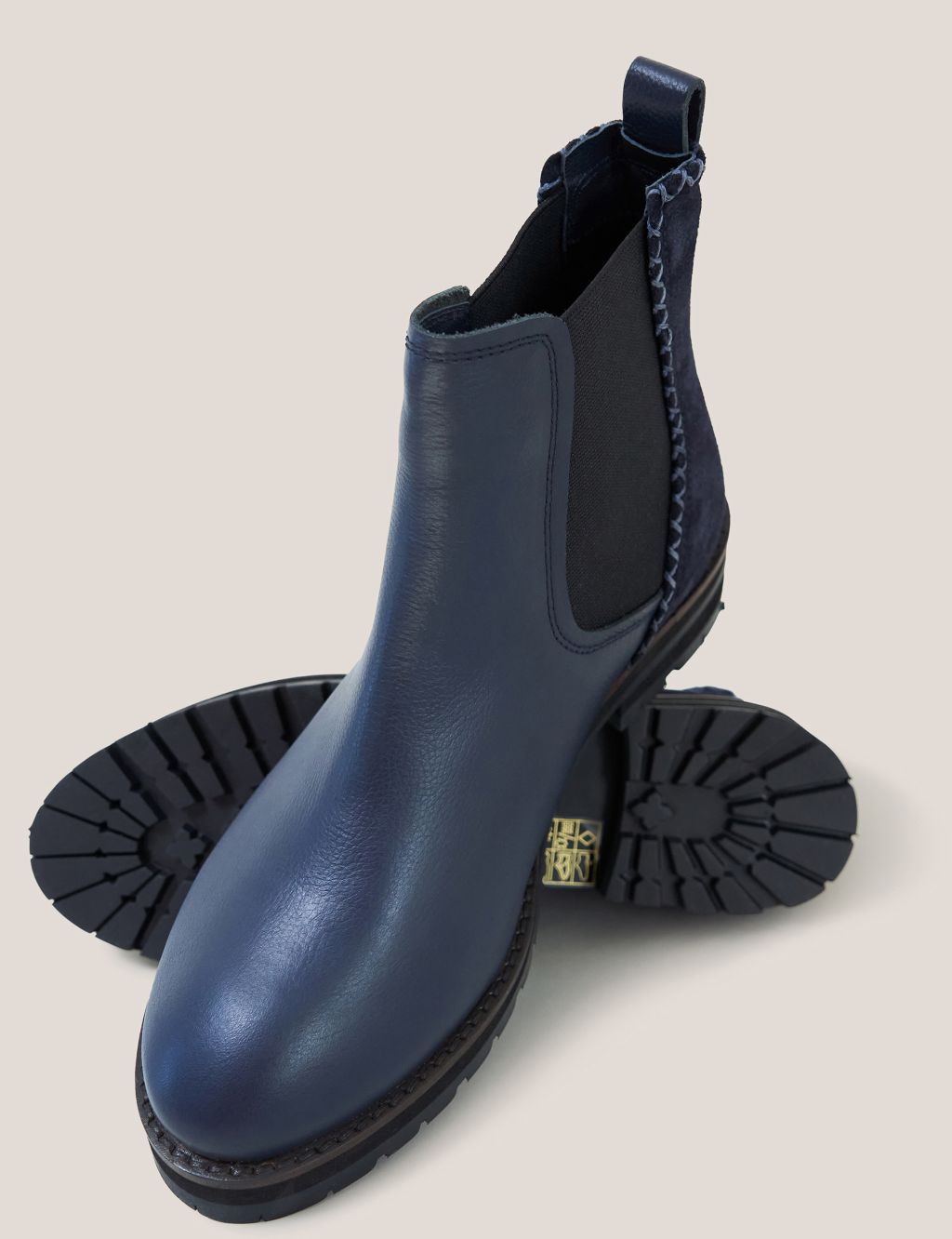Leather Chelsea Ankle Boots image 3