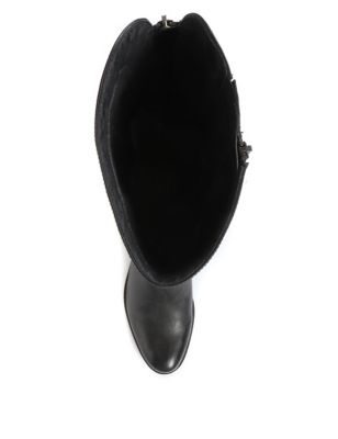 M&S Jones Bootmaker Womens Leather Regular Calf Fit Knee High Boots