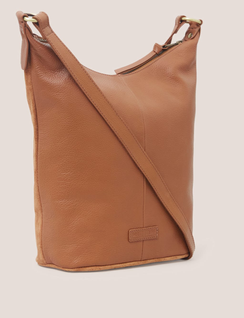 Suede Cross Body Bag image 2