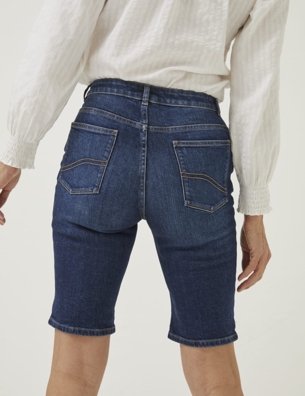 Denim Shorts image 3