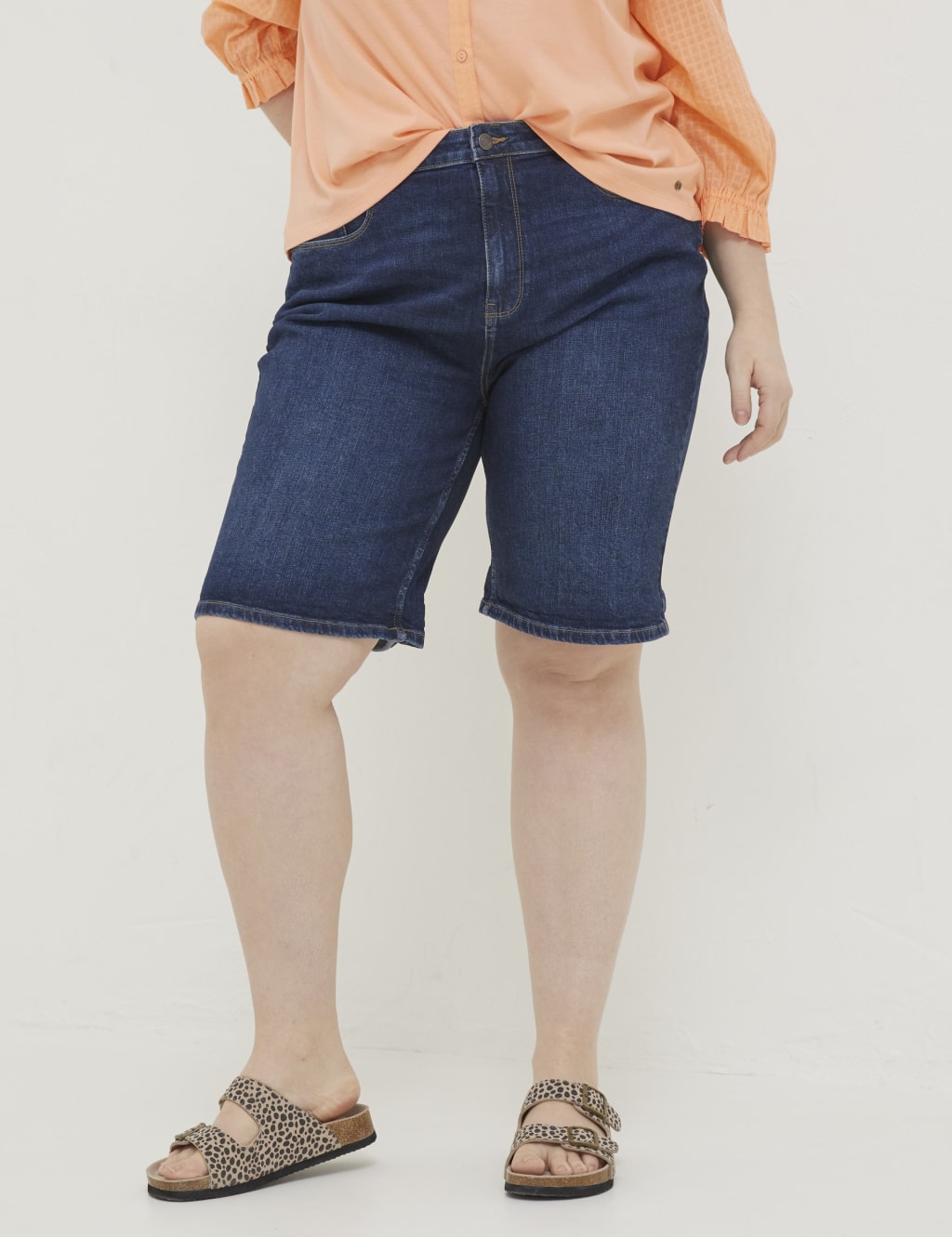 Denim Shorts image 4