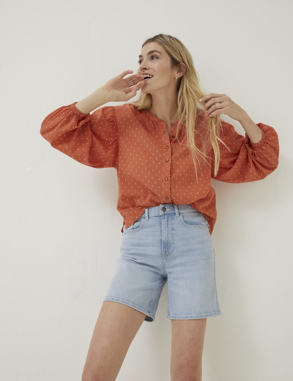 Denim Shorts image 1