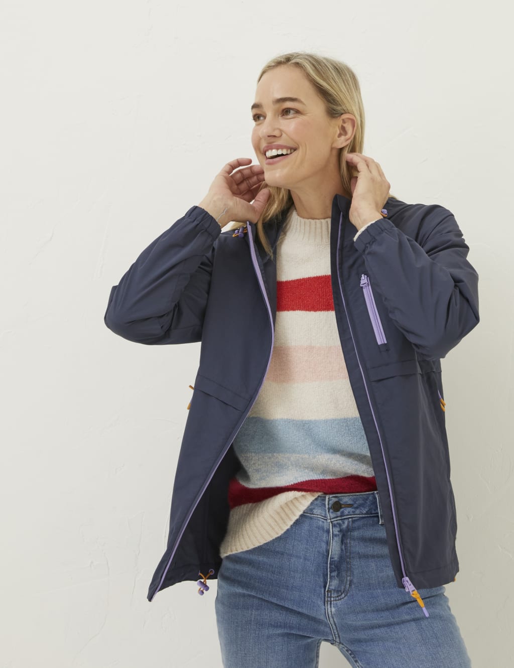 Hooded Packaway Raincoat image 2