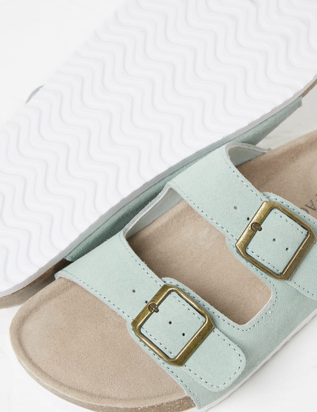 Suede Flat Sliders image 2