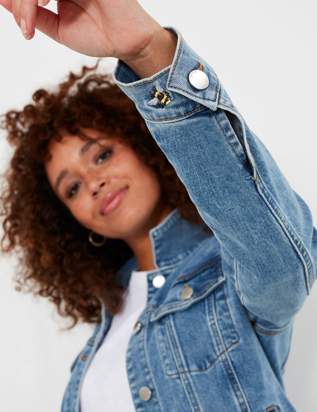 Denim Relaxed Jacket image 4
