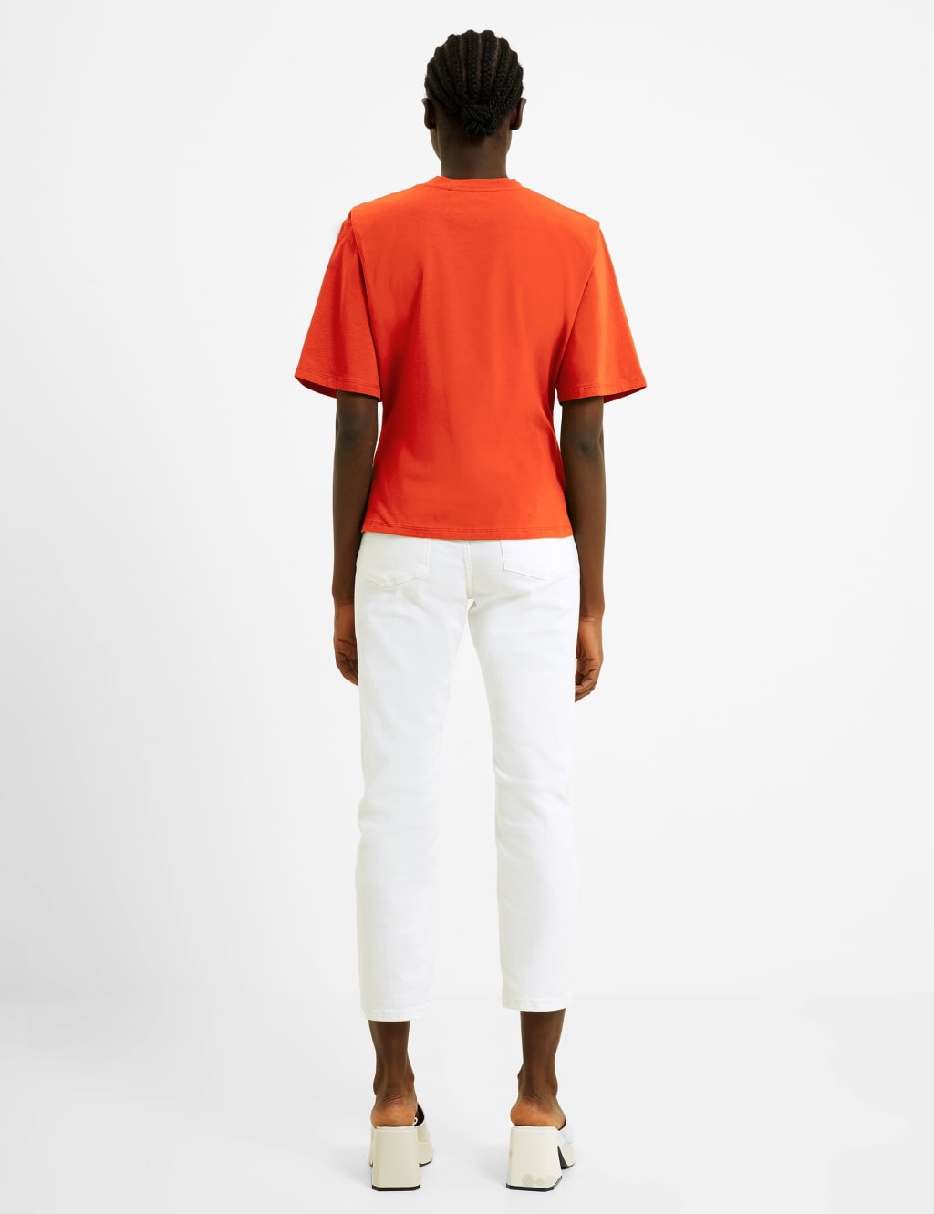 Cotton Rich Relaxed Peplum Top image 3