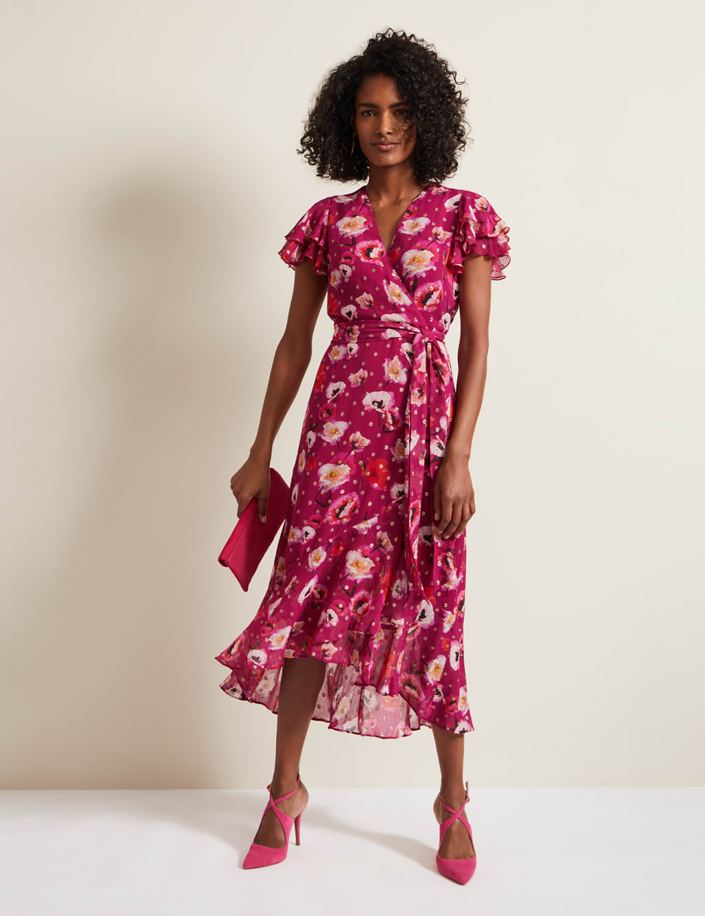 Phase eight elba rose dress hot sale