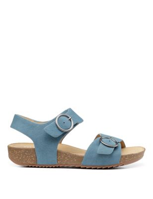 Tourist Leather Ankle Strap Wedge Sandals | Hotter | M&S